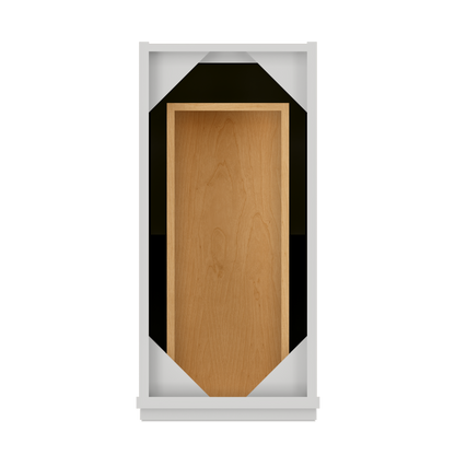 Base Kitchen Cabinet B12 Milan Pearl 12 in. width 34.5 in. height 24 in. depth - Kitchen Cabinets