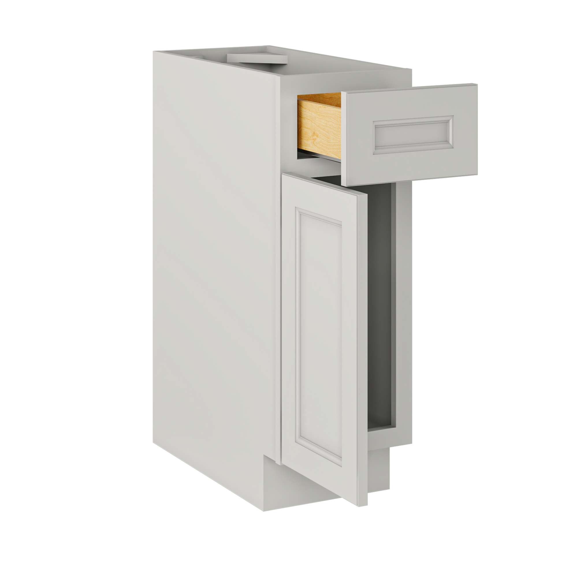 Base Kitchen Cabinet B12 Milan Pearl 12 in. width 34.5 in. height 24 in. depth - Kitchen Cabinets