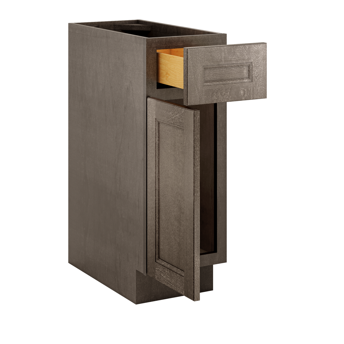 Base Kitchen Cabinet B12 Milan Slate 12 in. width 34.5 in. height 24 in. depth - Kitchen Cabinets