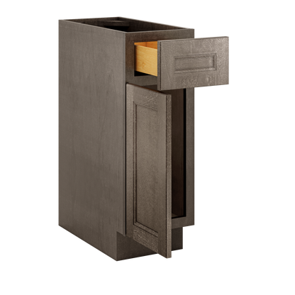 Base Kitchen Cabinet B12 Milan Slate 12 in. width 34.5 in. height 24 in. depth - Kitchen Cabinets
