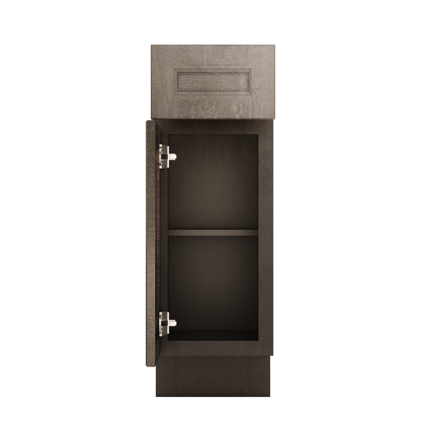 Base Kitchen Cabinet B12 Milan Slate 12 in. width 34.5 in. height 24 in. depth - Kitchen Cabinets
