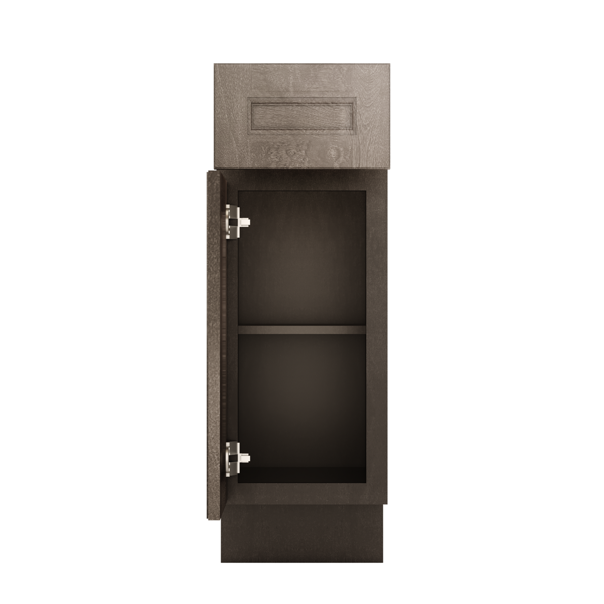 Base Kitchen Cabinet B12 Milan Slate 12 in. width 34.5 in. height 24 in. depth - Kitchen Cabinets