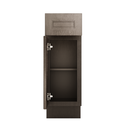 Base Kitchen Cabinet B12 Milan Slate 12 in. width 34.5 in. height 24 in. depth - Kitchen Cabinets