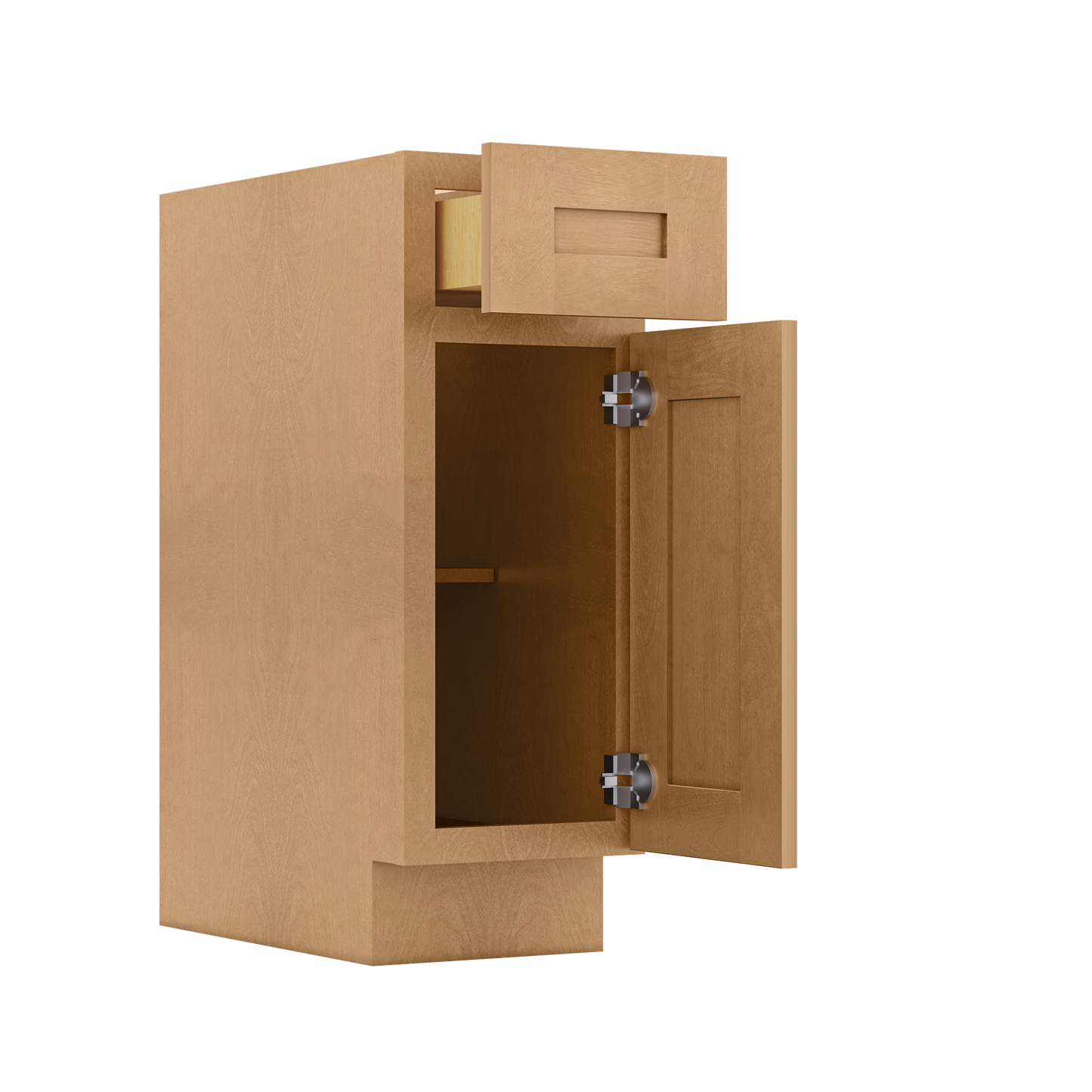 Base Kitchen Cabinet B12 Shaker Toffee 12 in. width 34.5 in. height 24 in. depth - Kitchen Cabinets