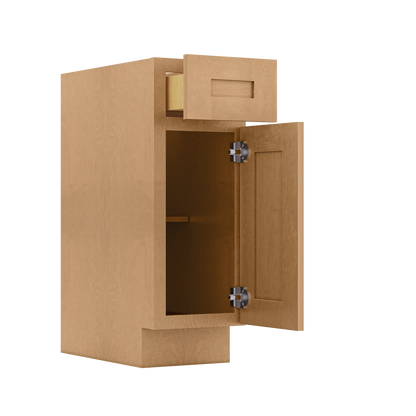 Base Kitchen Cabinet B12 Shaker Toffee 12 in. width 34.5 in. height 24 in. depth - Kitchen Cabinets