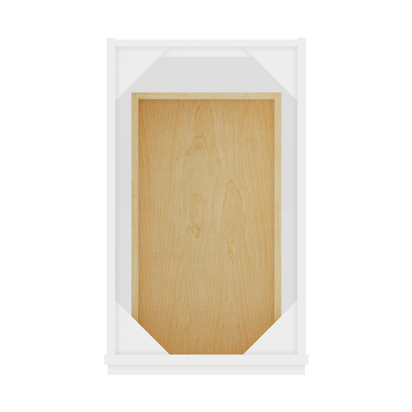 Base Kitchen Cabinet B15 Alpina White LessCare 15 in. width 34.5 in. height 24 in. depth Kitchen Cabinets