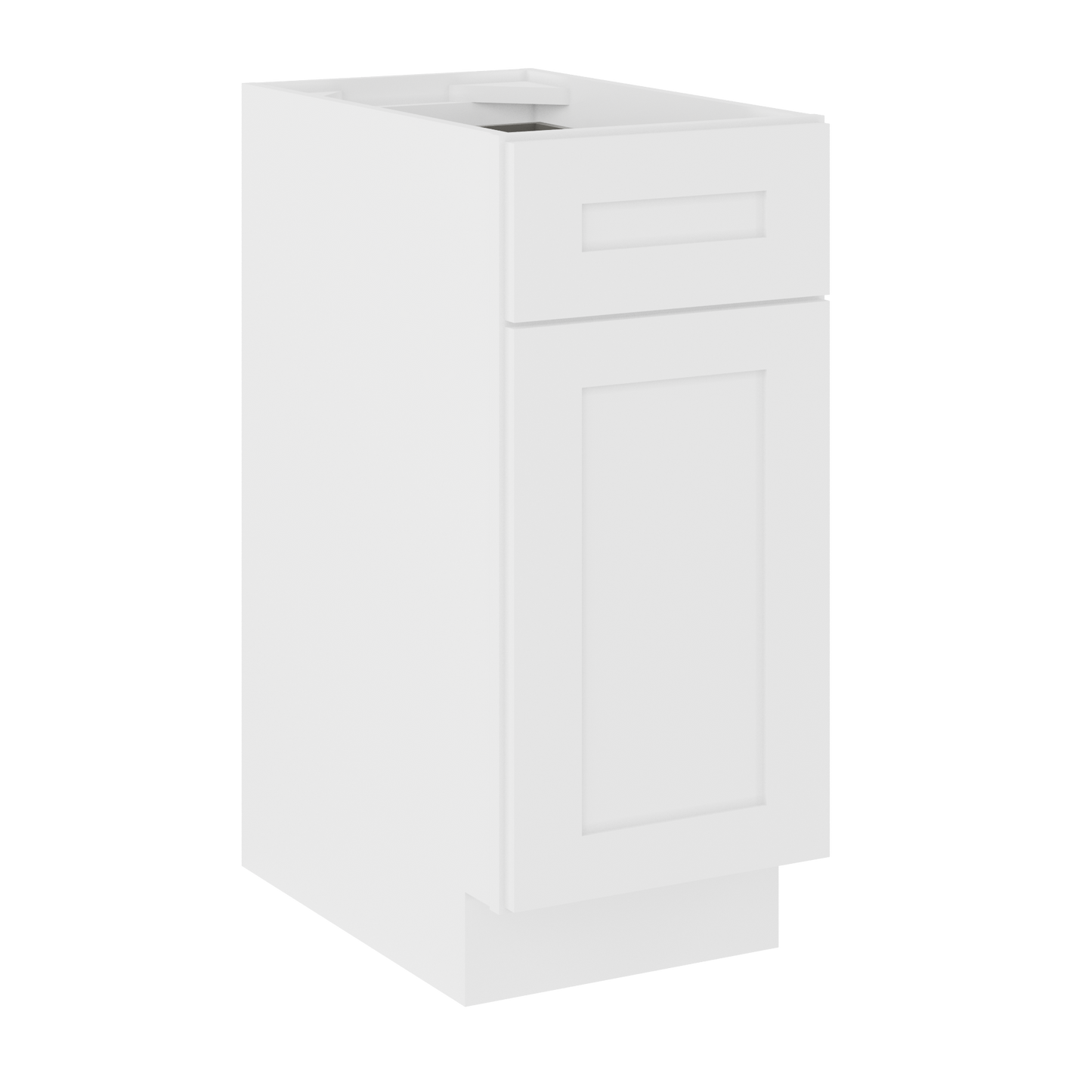 Base Kitchen Cabinet B15 Alpina White LessCare 15 in. width 34.5 in. height 24 in. depth Kitchen Cabinets