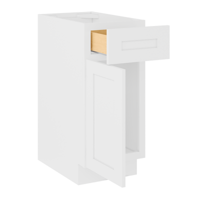 Base Kitchen Cabinet B15 Alpina White LessCare 15 in. width 34.5 in. height 24 in. depth Kitchen Cabinets