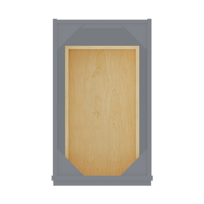 Base Kitchen Cabinet B15 Colonial Gray LessCare 15 in. width 34.5 in. height 24 in. depth - Kitchen Cabinets