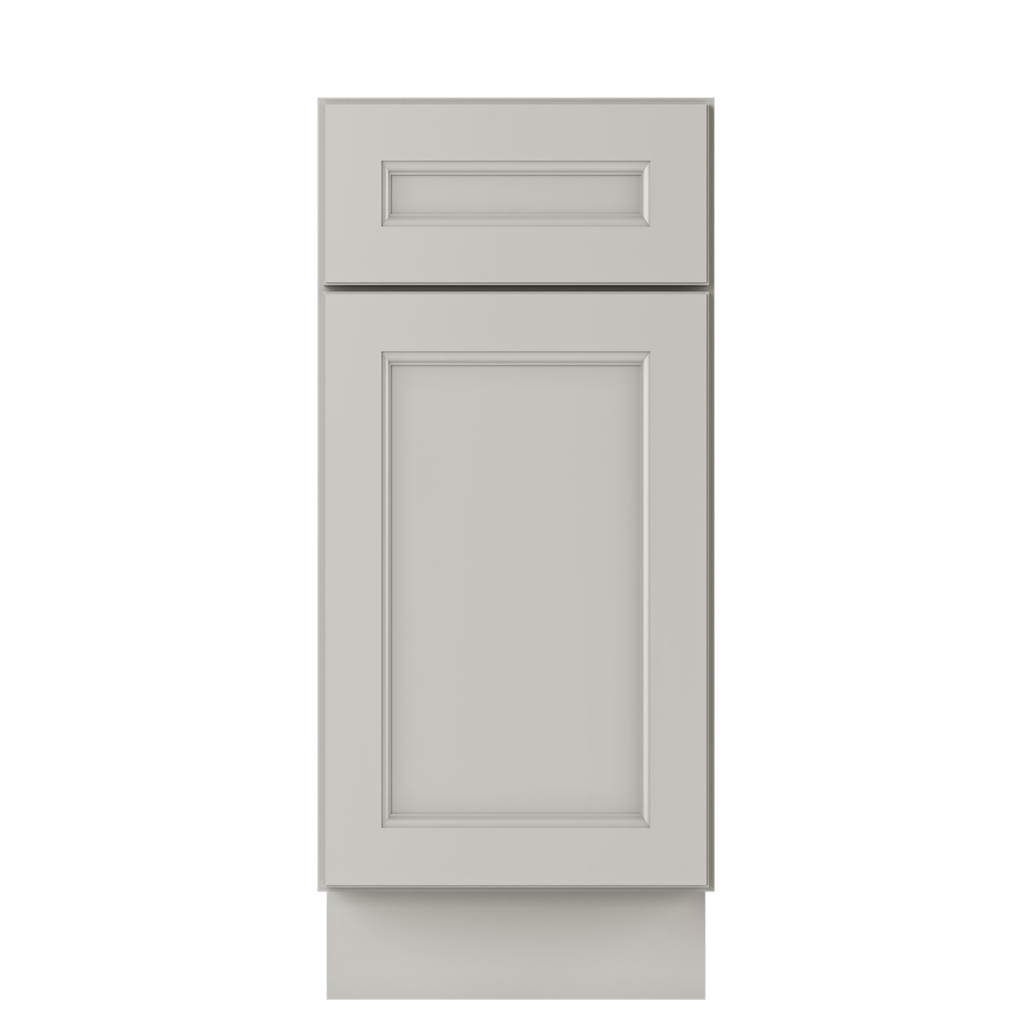 Base Kitchen Cabinet B15 Milan Pearl 15 in. width 34.5 in. height 24 in. depth - Kitchen Cabinets