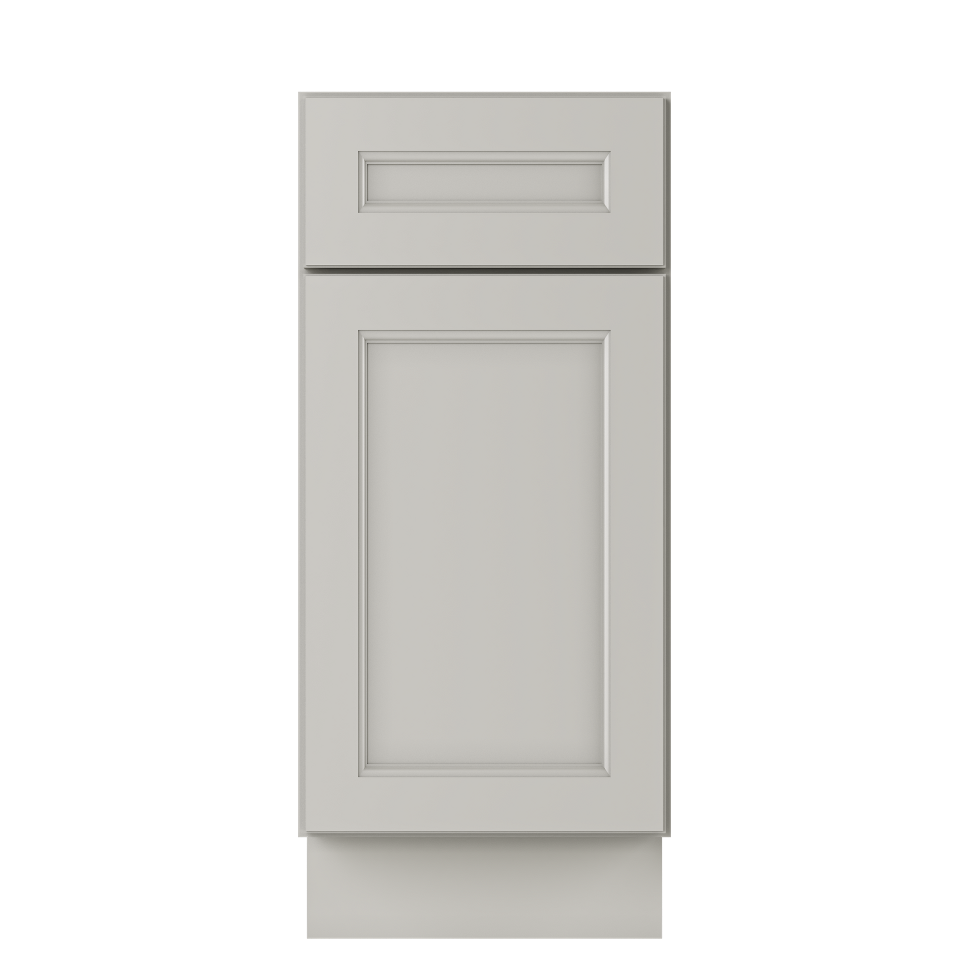 Base Kitchen Cabinet B15 Milan Pearl 15 in. width 34.5 in. height 24 in. depth - Kitchen Cabinets