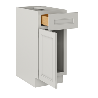 Base Kitchen Cabinet B15 Milan Pearl 15 in. width 34.5 in. height 24 in. depth - Kitchen Cabinets