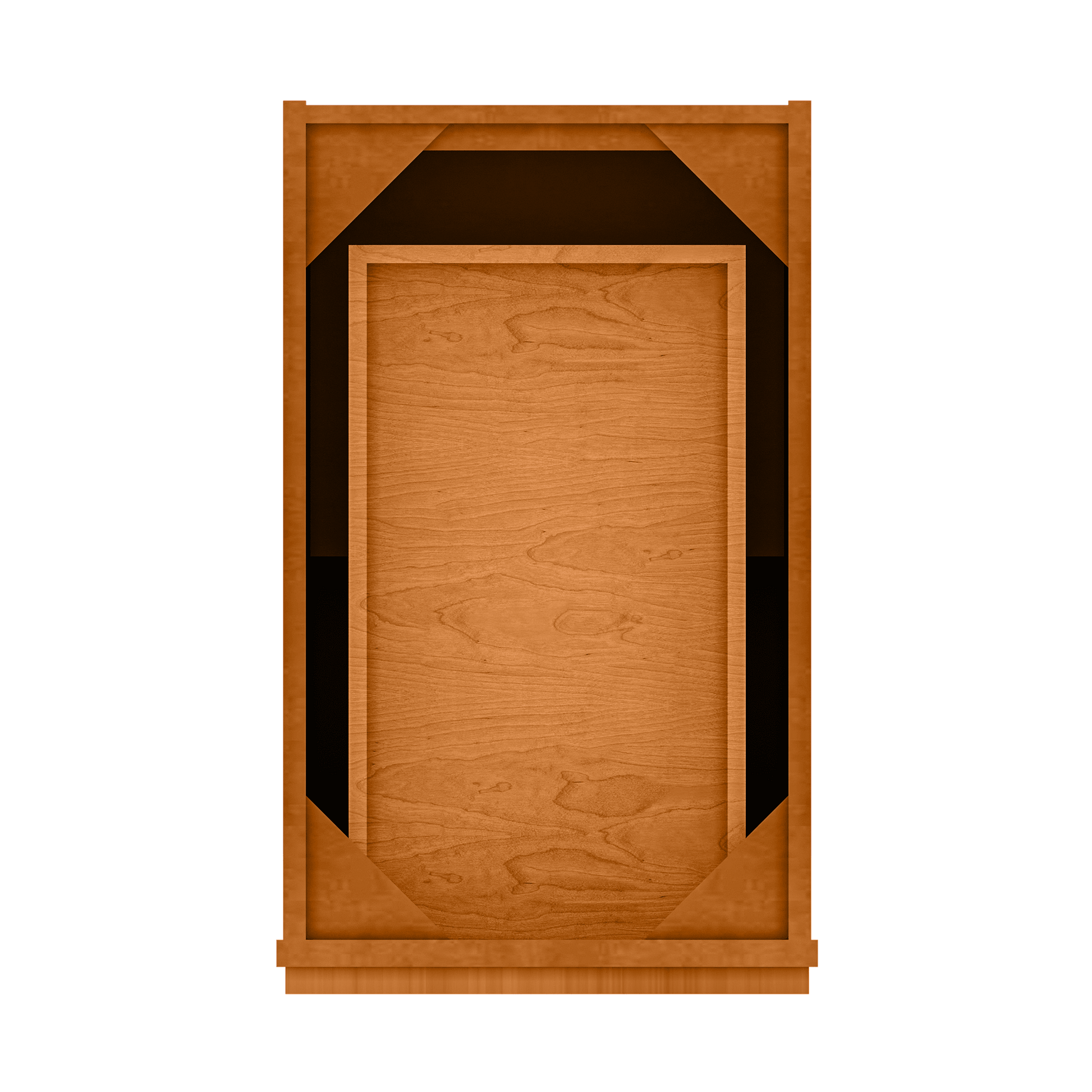 Base Kitchen Cabinet B15 Newport LessCare 15 in. width 34.5 in. height 24 in. depth - Kitchen Cabinets