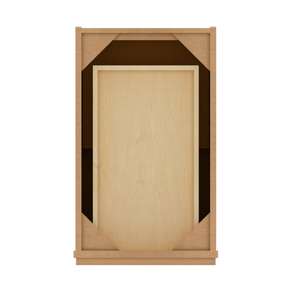 Base Kitchen Cabinet B15 Shaker Toffee 15 in. width 34.5 in. height 24 in. depth - Kitchen Cabinets