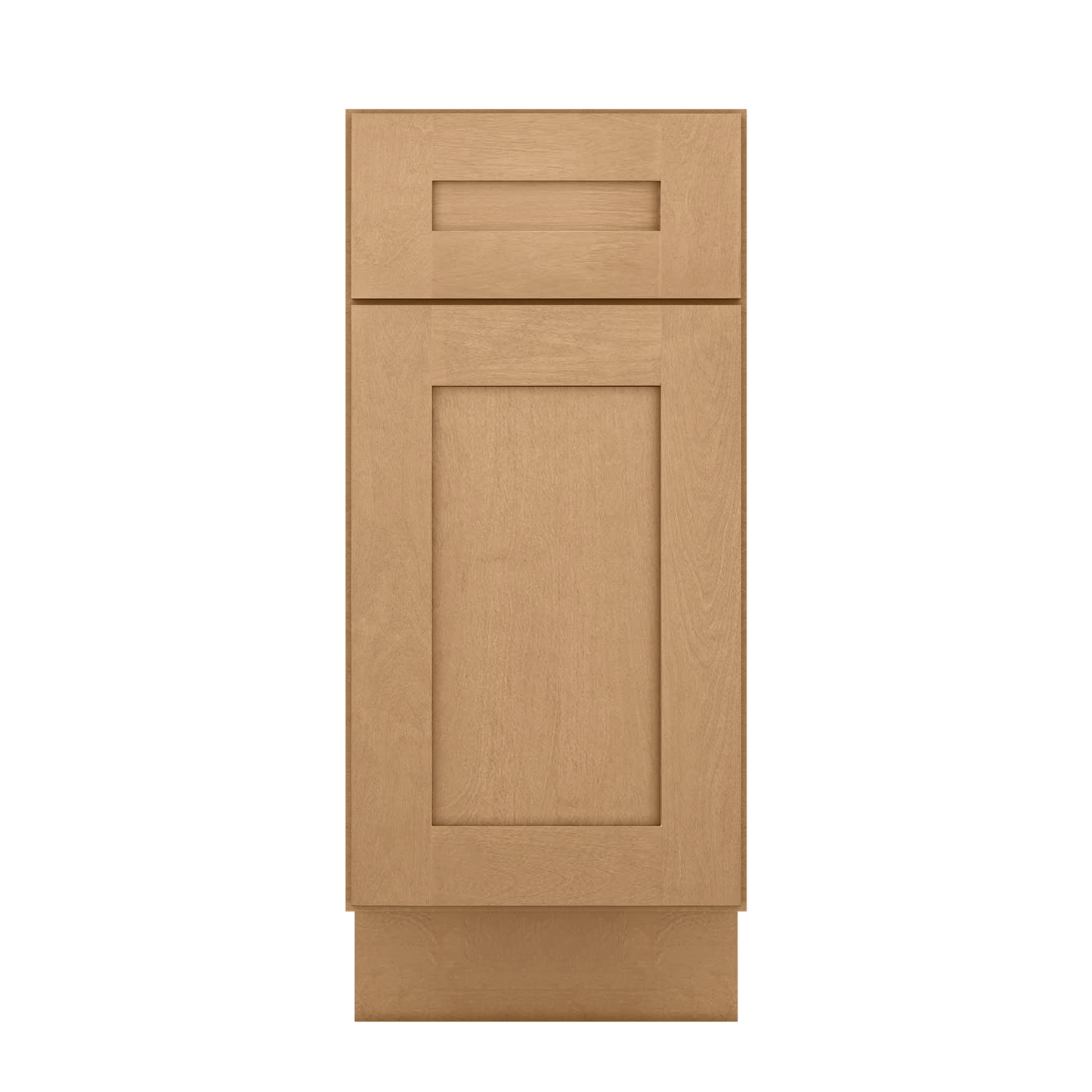 Base Kitchen Cabinet B15 Shaker Toffee 15 in. width 34.5 in. height 24 in. depth - Kitchen Cabinets