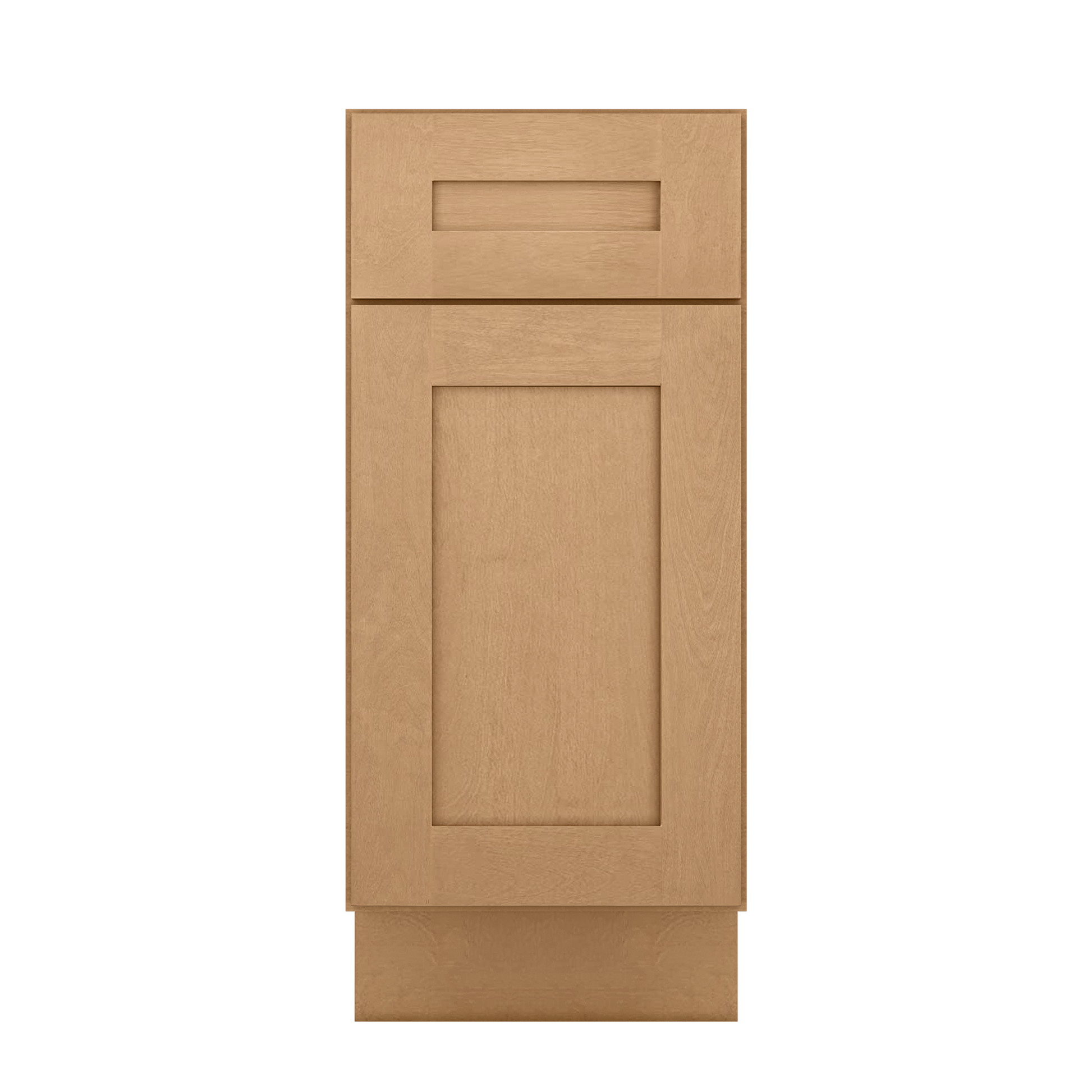 Base Kitchen Cabinet B15 Shaker Toffee 15 in. width 34.5 in. height 24 in. depth - Kitchen Cabinets