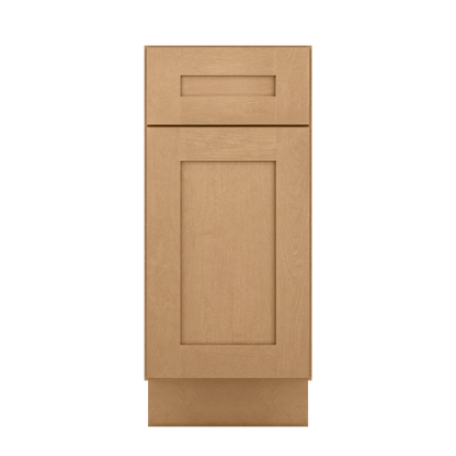 Base Kitchen Cabinet B15 Shaker Toffee 15 in. width 34.5 in. height 24 in. depth - Kitchen Cabinets