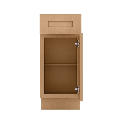 Base Kitchen Cabinet B15 Shaker Toffee 15 in. width 34.5 in. height 24 in. depth - Kitchen Cabinets