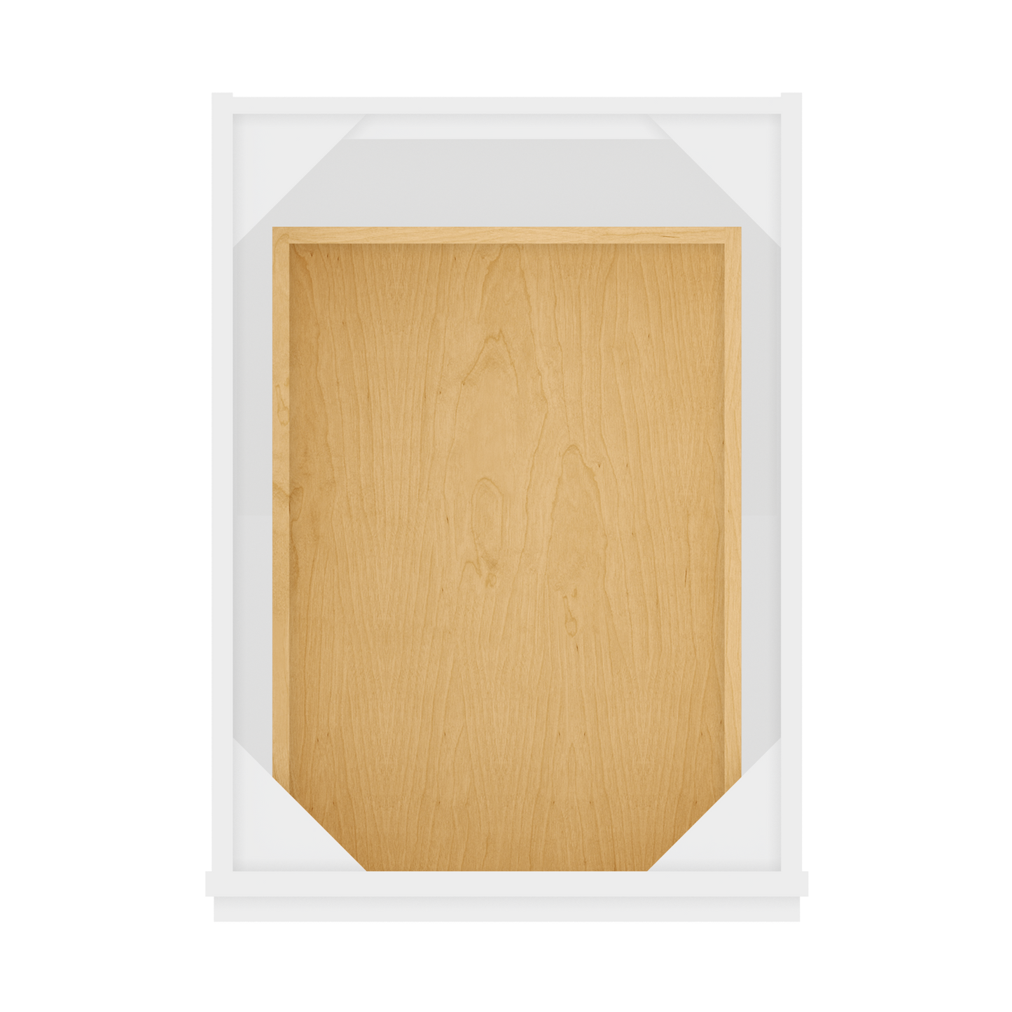 Base Kitchen Cabinet B18 Alpina White LessCare 18 in. width 34.5 in. height 24 in. depth Kitchen Cabinets