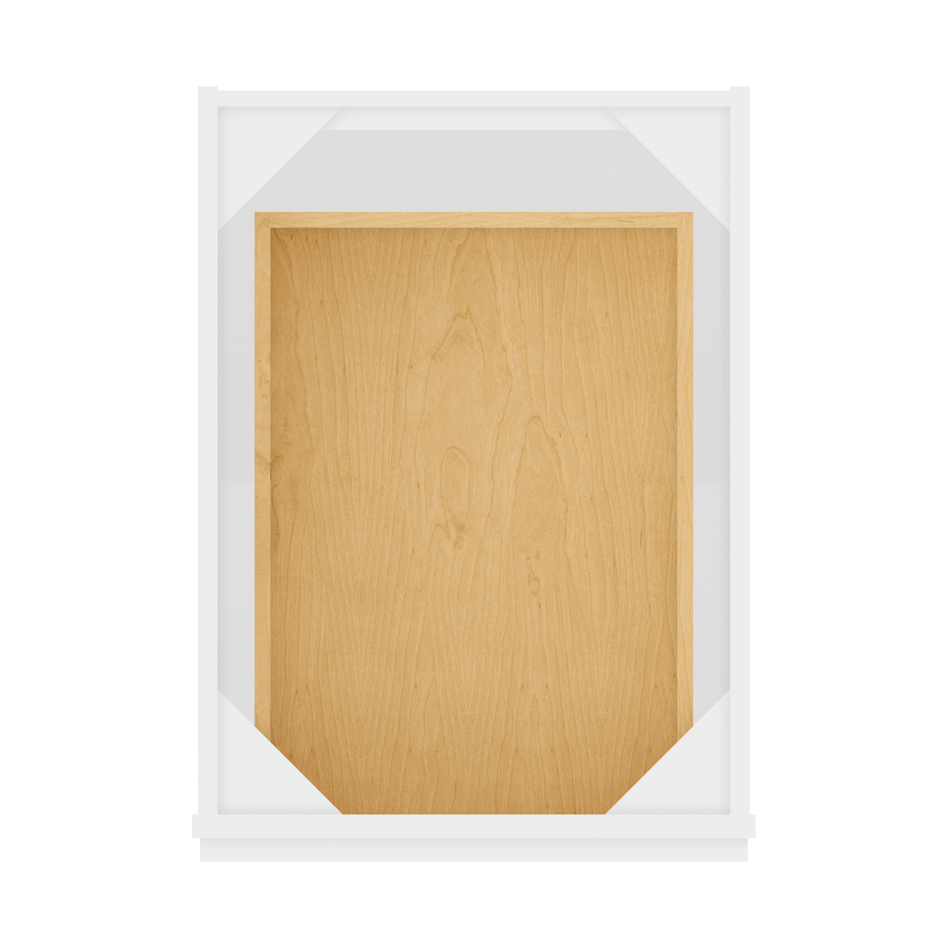 Base Kitchen Cabinet B18 Alpina White LessCare 18 in. width 34.5 in. height 24 in. depth Kitchen Cabinets