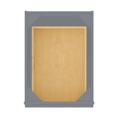 Base Kitchen Cabinet B18 Colonial Gray LessCare 18 in. width 34.5 in. height 24 in. depth - Kitchen Cabinets