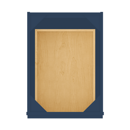 Base Kitchen Cabinet B18 Danbury Blue LessCare 18 in. width 34.5 in. height 24 in. depth - Kitchen Cabinets