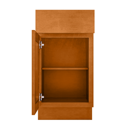 Base Kitchen Cabinet B18 Newport LessCare 18 in. width 34.5 in. height 24 in. depth - Kitchen Cabinets