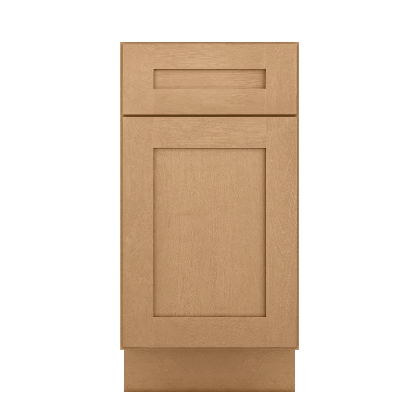 Base Kitchen Cabinet B18 Shaker Toffee 18 in. width 34.5 in. height 24 in. depth - Kitchen Cabinets