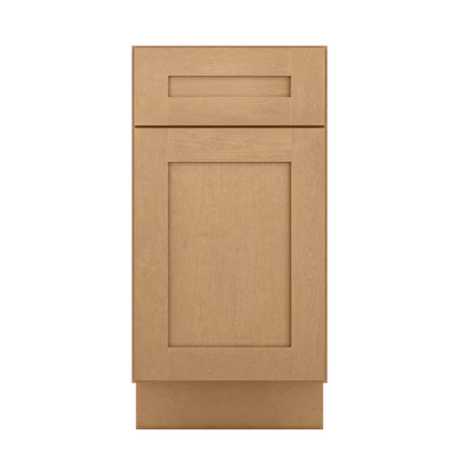 Base Kitchen Cabinet B18 Shaker Toffee 18 in. width 34.5 in. height 24 in. depth - Kitchen Cabinets