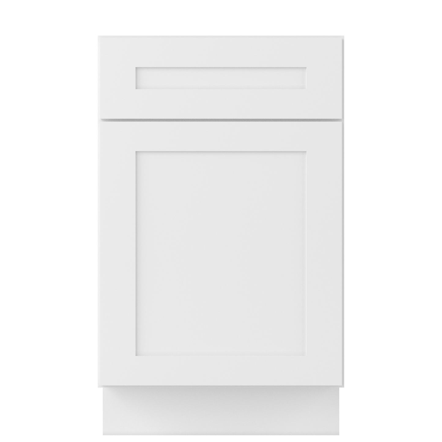 Base Kitchen Cabinet B21 Alpina White LessCare 21 in. width 34.5 in. height 24 in. depth Kitchen Cabinets