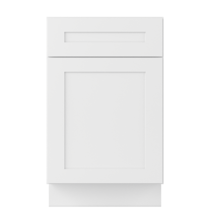 Base Kitchen Cabinet B21 Alpina White LessCare 21 in. width 34.5 in. height 24 in. depth Kitchen Cabinets