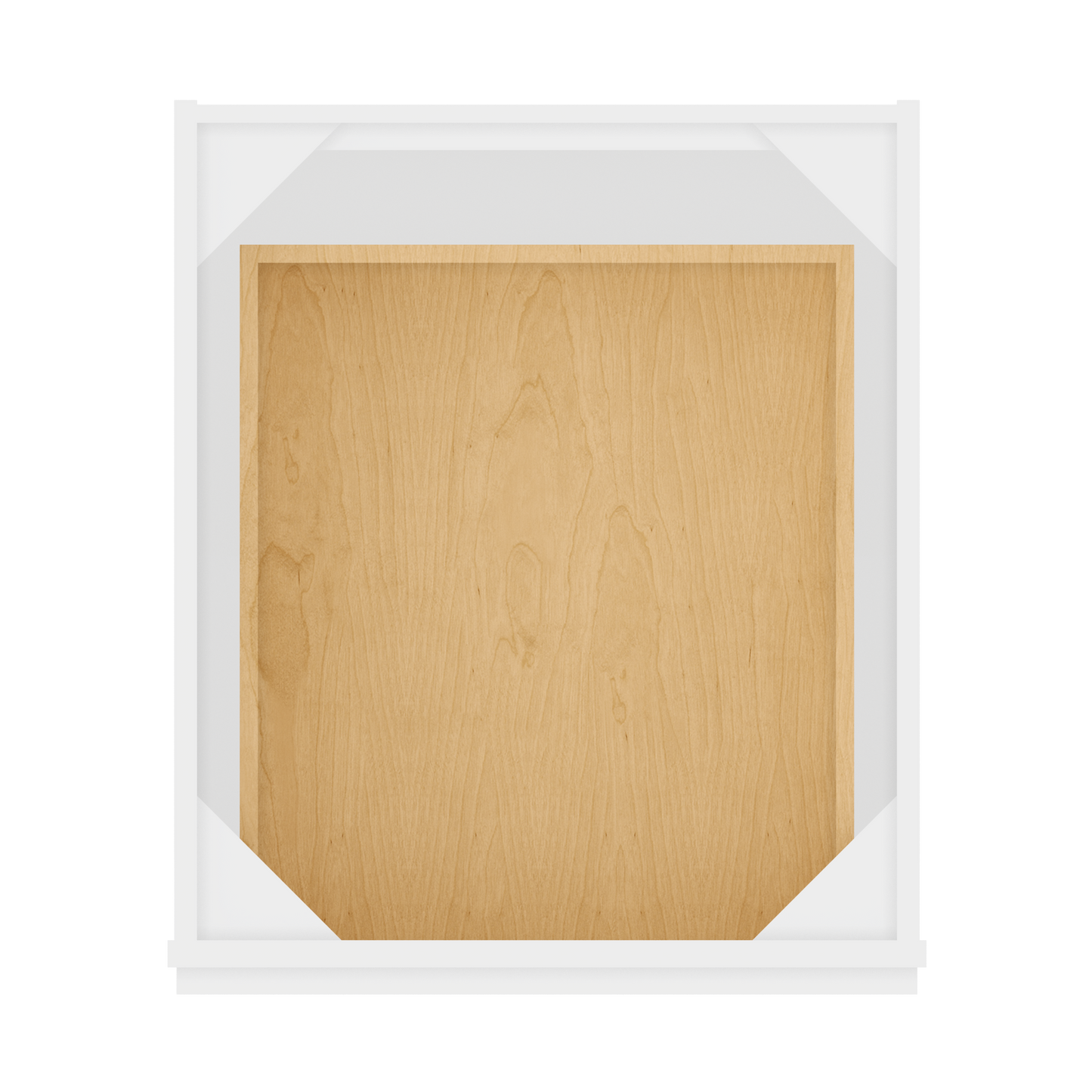 Base Kitchen Cabinet B21 Alpina White LessCare 21 in. width 34.5 in. height 24 in. depth Kitchen Cabinets