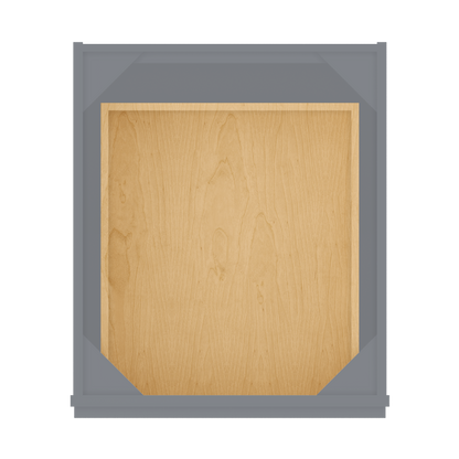 Base Kitchen Cabinet B21 Colonial Gray LessCare 21 in. width 34.5 in. height 24 in. depth - Kitchen Cabinets