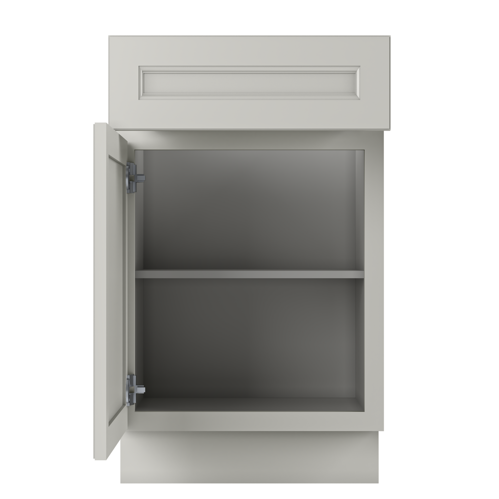 Base Kitchen Cabinet B21 Milan Pearl 21 in. width 34.5 in. height 24 in. depth - Kitchen Cabinets