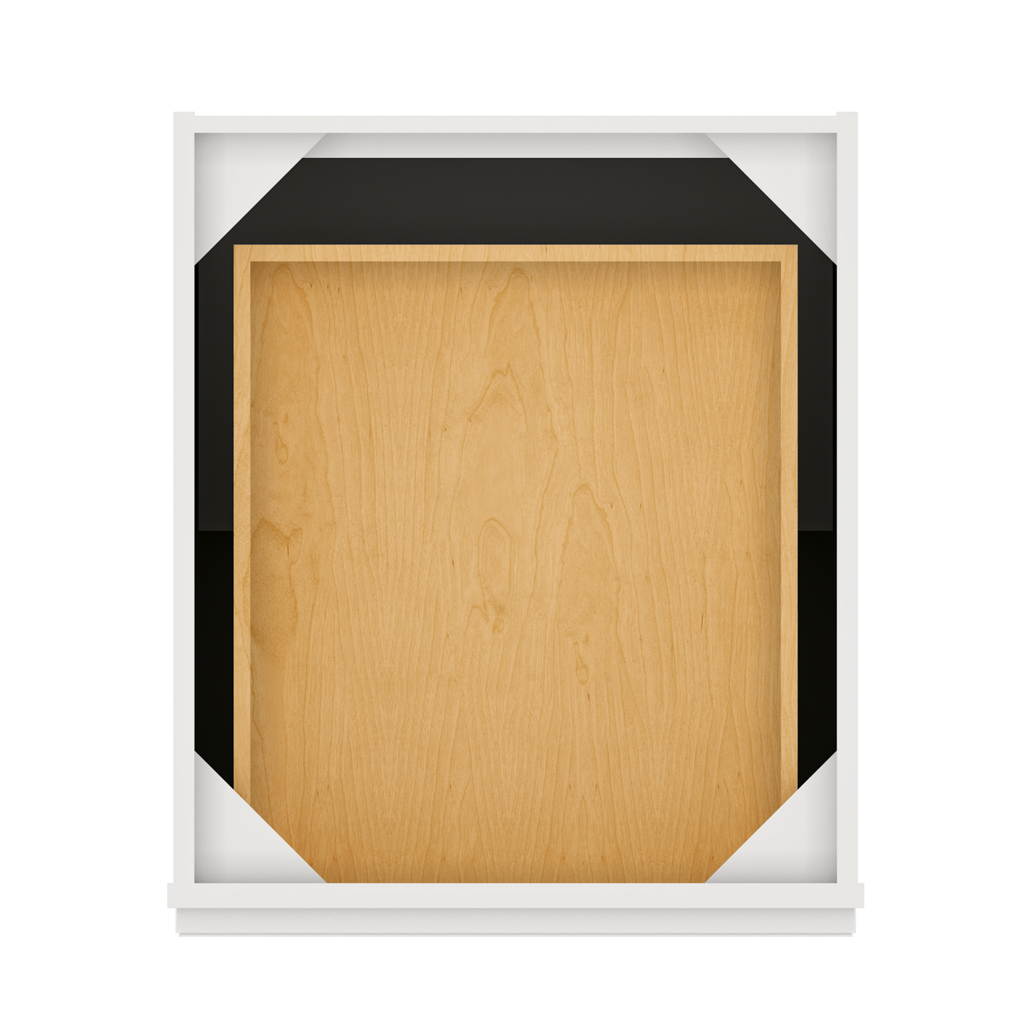 Base Kitchen Cabinet B21 Milan Pearl 21 in. width 34.5 in. height 24 in. depth - Kitchen Cabinets