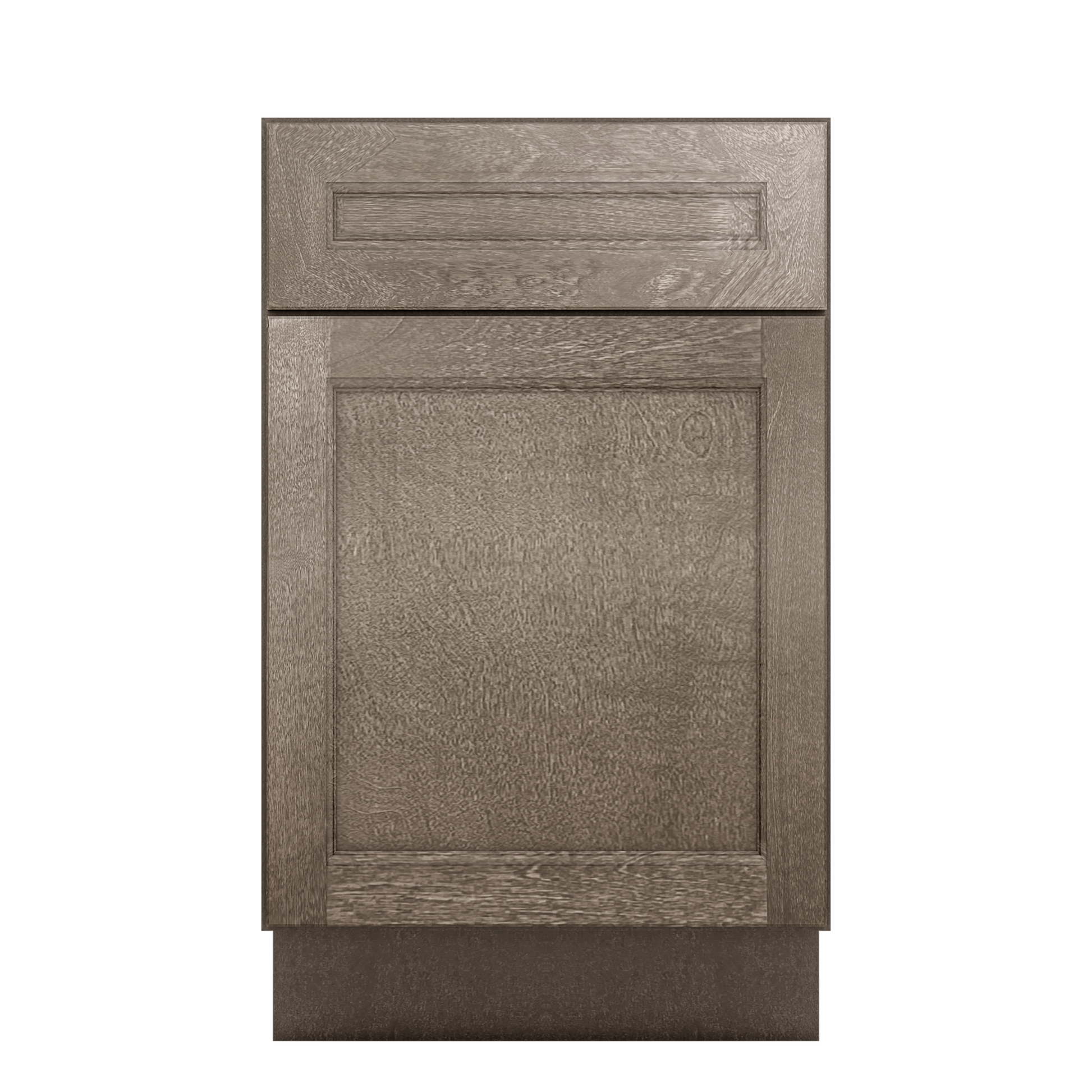 Base Kitchen Cabinet B21 Milan Slate 21 in. width 34.5 in. height 24 in. depth - Kitchen Cabinets