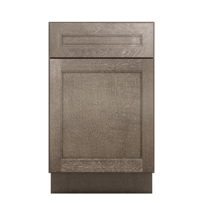Base Kitchen Cabinet B21 Milan Slate 21 in. width 34.5 in. height 24 in. depth - Kitchen Cabinets