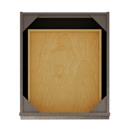 Base Kitchen Cabinet B21 Milan Slate 21 in. width 34.5 in. height 24 in. depth - Kitchen Cabinets