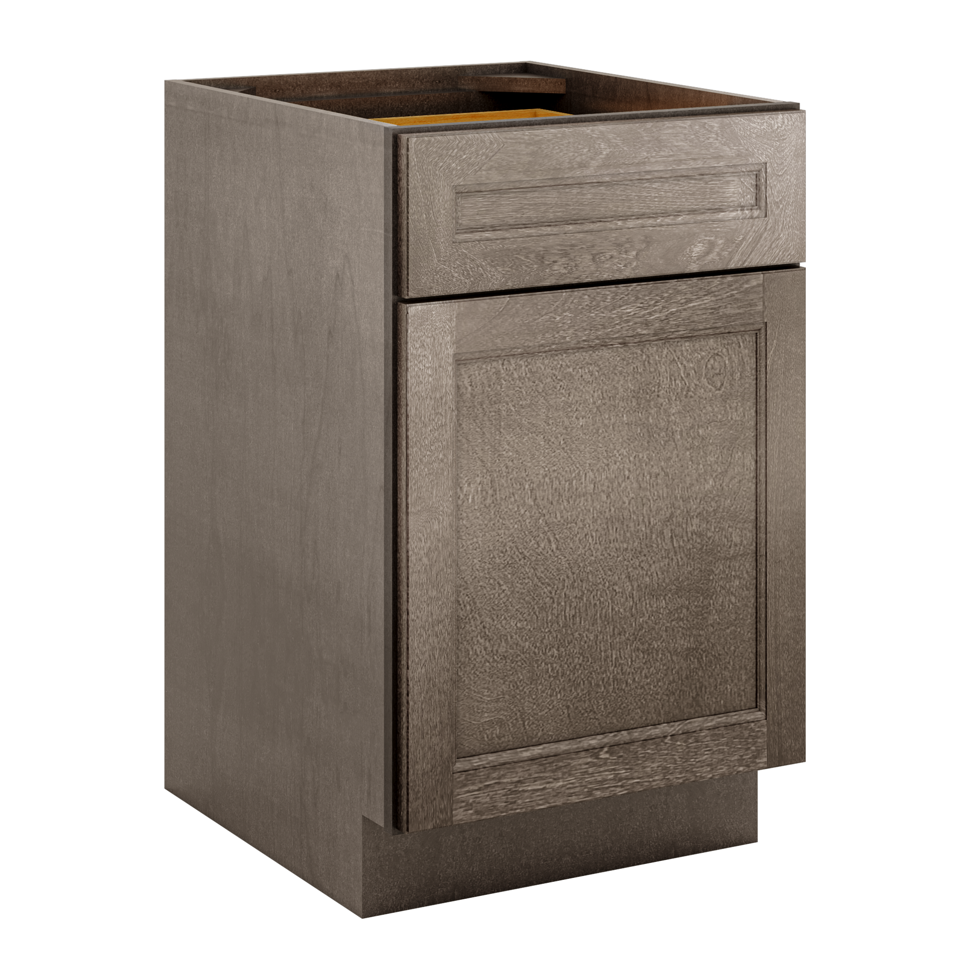 Base Kitchen Cabinet B21 Milan Slate 21 in. width 34.5 in. height 24 in. depth - Kitchen Cabinets