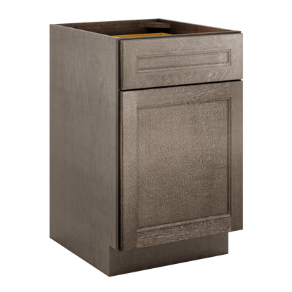 Base Kitchen Cabinet B21 Milan Slate 21 in. width 34.5 in. height 24 in. depth - Kitchen Cabinets