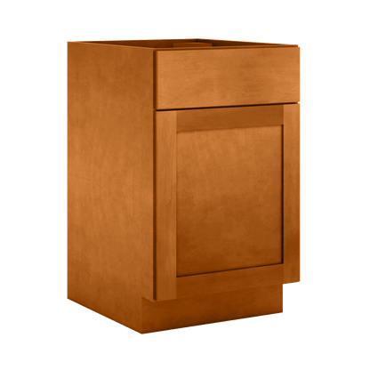 Base Kitchen Cabinet B21 Newport LessCare 21 in. width 34.5 in. height 24 in. depth - Kitchen Cabinets