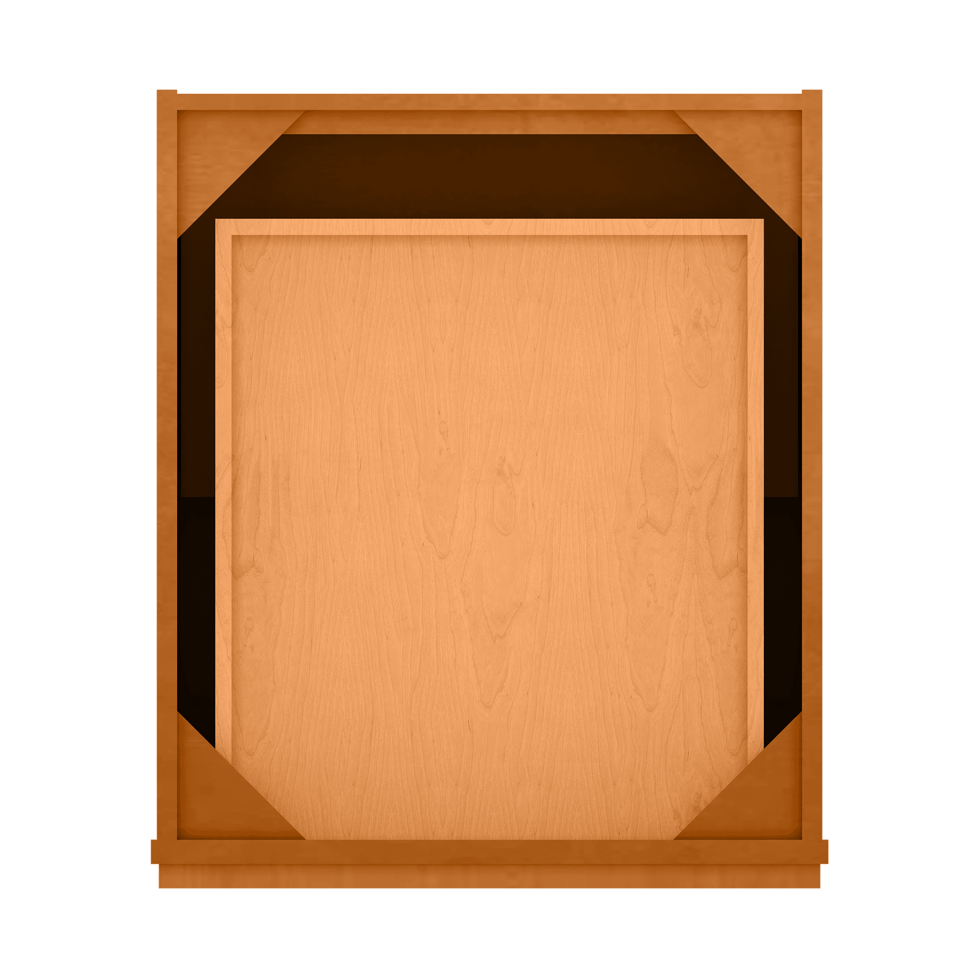 Base Kitchen Cabinet B21 Newport LessCare 21 in. width 34.5 in. height 24 in. depth - Kitchen Cabinets