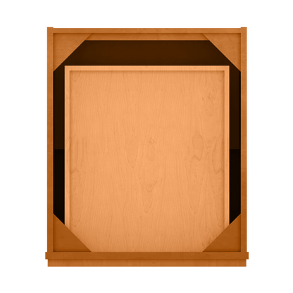 Base Kitchen Cabinet B21 Newport LessCare 21 in. width 34.5 in. height 24 in. depth - Kitchen Cabinets