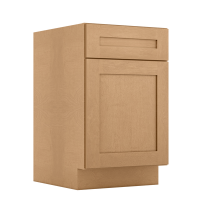 Base Kitchen Cabinet B21 Shaker Toffee 21 in. width 34.5 in. height 24 in. depth - Kitchen Cabinets