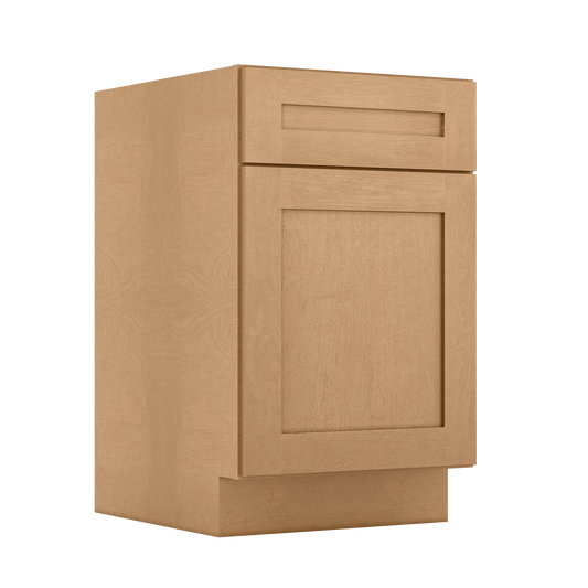 Base Kitchen Cabinet B21 Shaker Toffee 21 in. width 34.5 in. height 24 in. depth - Kitchen Cabinets