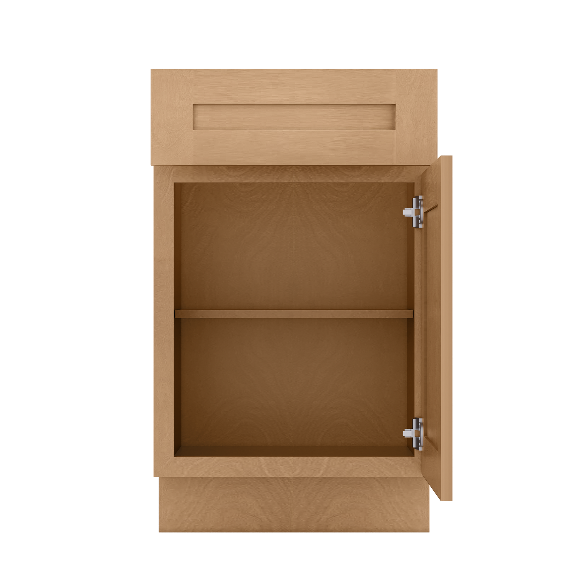 Base Kitchen Cabinet B21 Shaker Toffee 21 in. width 34.5 in. height 24 in. depth - Kitchen Cabinets