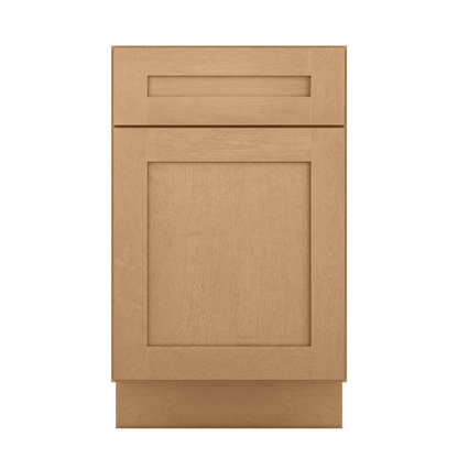 Base Kitchen Cabinet B21 Shaker Toffee 21 in. width 34.5 in. height 24 in. depth - Kitchen Cabinets