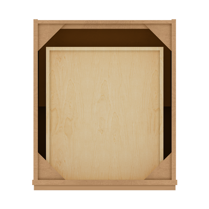 Base Kitchen Cabinet B21 Shaker Toffee 21 in. width 34.5 in. height 24 in. depth - Kitchen Cabinets
