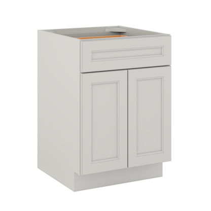 Base Kitchen Cabinet B24 Milan Pearl 24 in. width 34.5 in. height 24 in. depth - Kitchen Cabinets