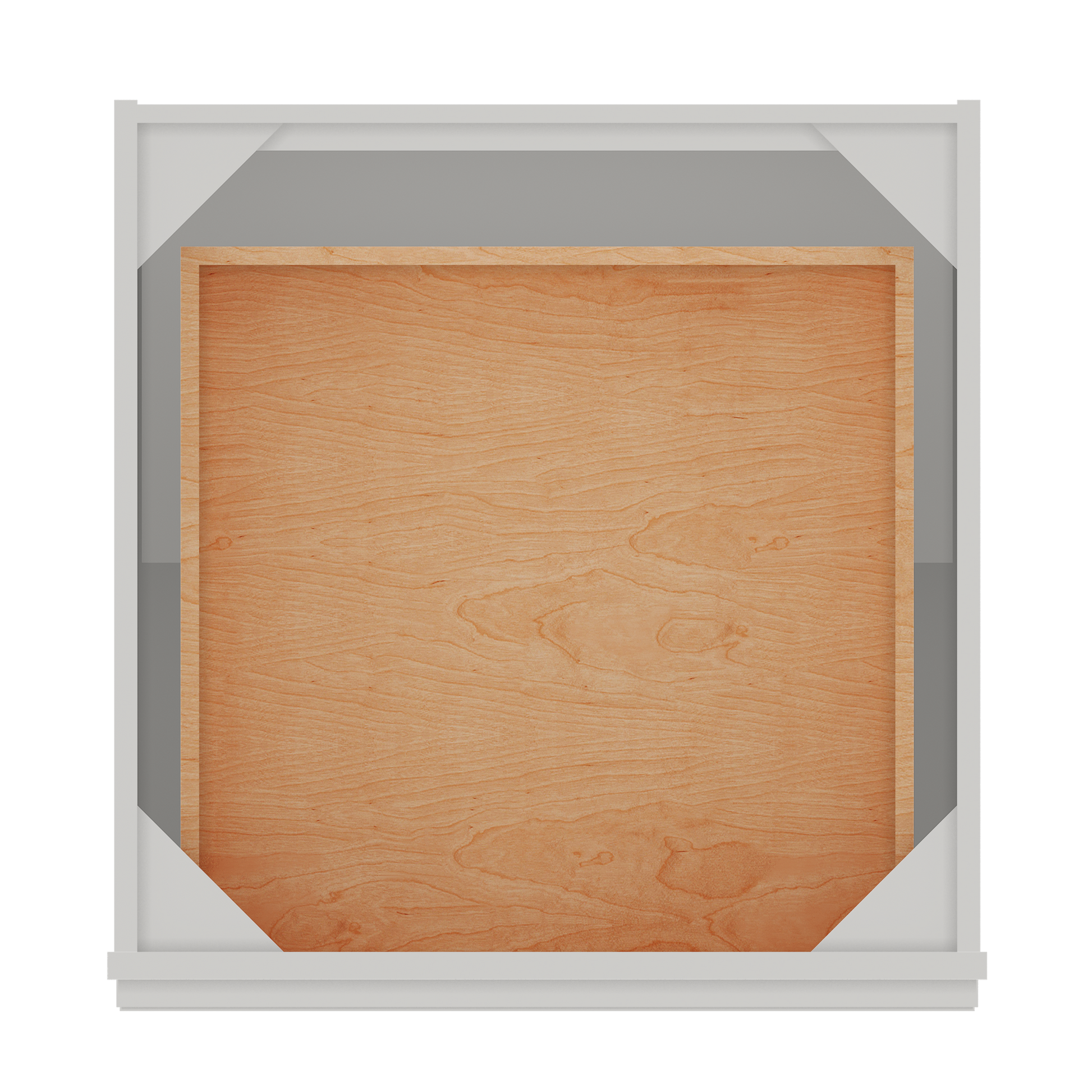 Base Kitchen Cabinet B24 Milan Pearl 24 in. width 34.5 in. height 24 in. depth - Kitchen Cabinets